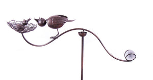 Garden Balancer, Momma & Baby Bird Balancer 51X6.5X23.5 In