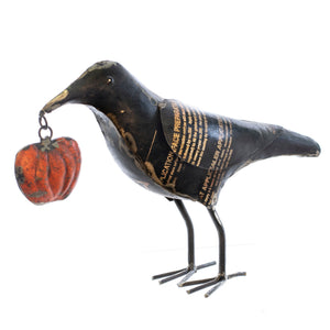 Fall Decor, CRABBY THE CROW 9.5x4.3x13.8 IN