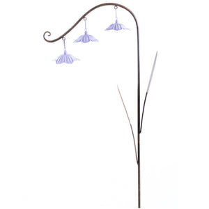 Small Draped Flower Stake 3x16.25x39.25 IN