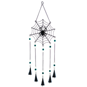 Halloween Decor, SPIDER WINDCHIME 1x8x22 IN