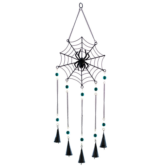 Halloween Decor, SPIDER WINDCHIME 1x8x22 IN