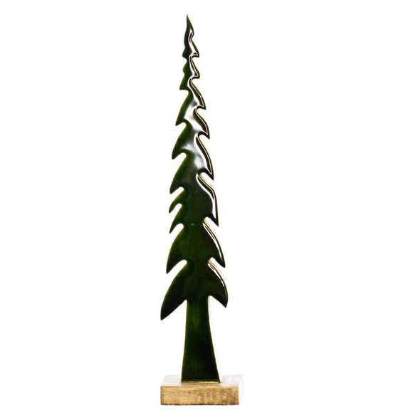 Christmas Decor, MANGO WOOD TREE MD 2x3.5x16.5 IN