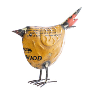 Everyday Home Decor, RECLAIMED METAL BIRDY THE BIRD 2x8x8.5 IN