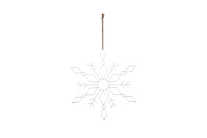 Christmas Ornaments, MTL SNOWFLAKE 0.4x18x20.5 IN