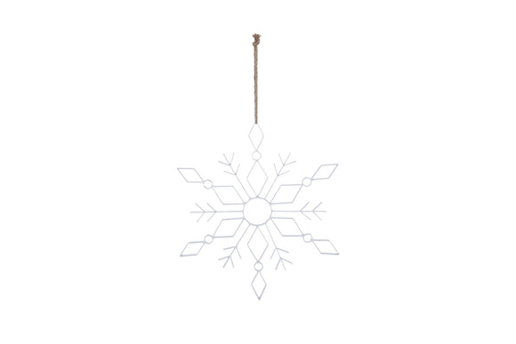 Christmas Ornaments, MTL SNOWFLAKE 0.4x18x20.5 IN