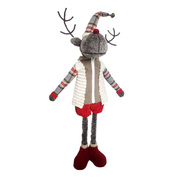 Christmas Plush, DUKE THE DEER STANDING 8.3x10.6x45.3 IN