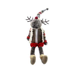 Christmas Plush, DUKE THE DEER SITTING 5.9x6.3x23.2 IN