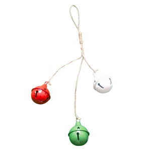 Christmas Ornaments, CLUSTER OF JINGLE BELLS 2x3.2x14.2 IN