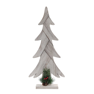 Christmas Decor, WD PIECE TREE LG 3.2x12x24.8 IN