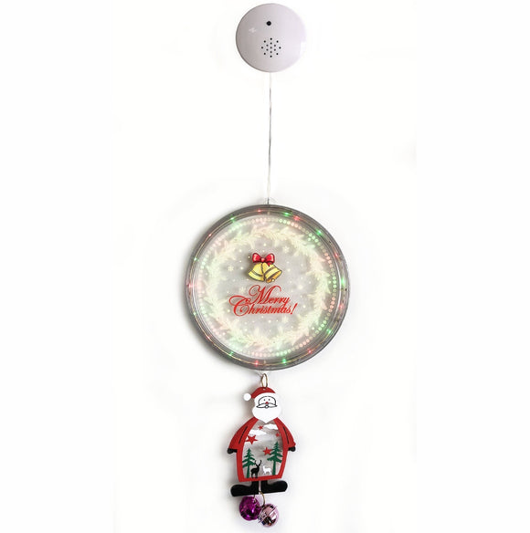 Christmas Home Decor, MUSICAL LIGHT BELL 7.5x7.5x25.2 IN