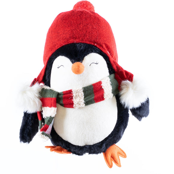 Christmas Plush, PETER THE PENGUIN 5.1x8.3x10.6 IN