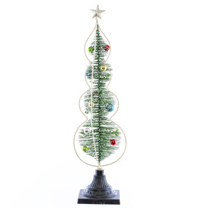 Christmas Decor, TREE with  BASE XL 6.8x6.8x25.2 IN